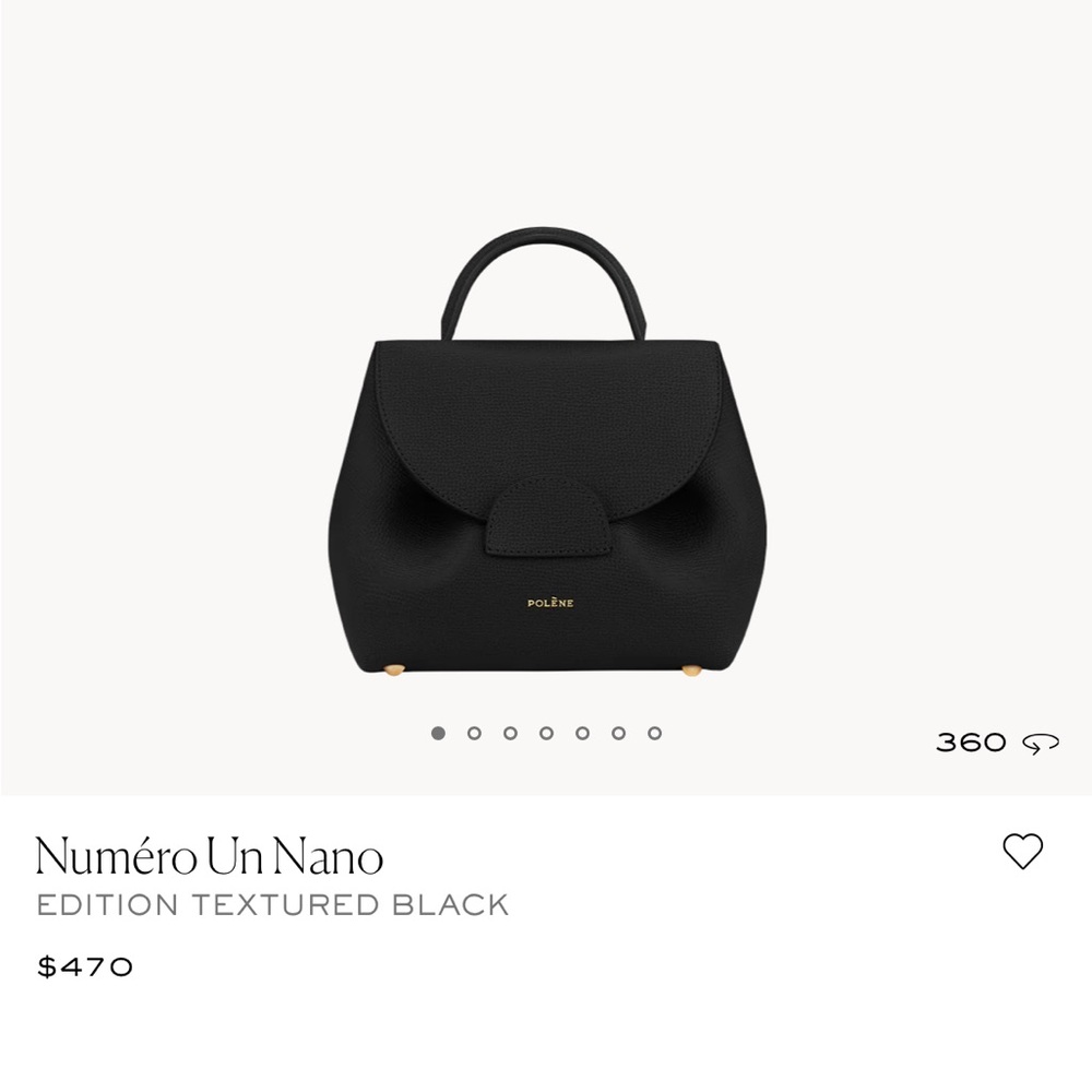 Polene numero un nano bag